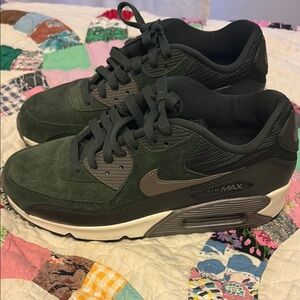 Nike Air Max 90 carbon Green Leather